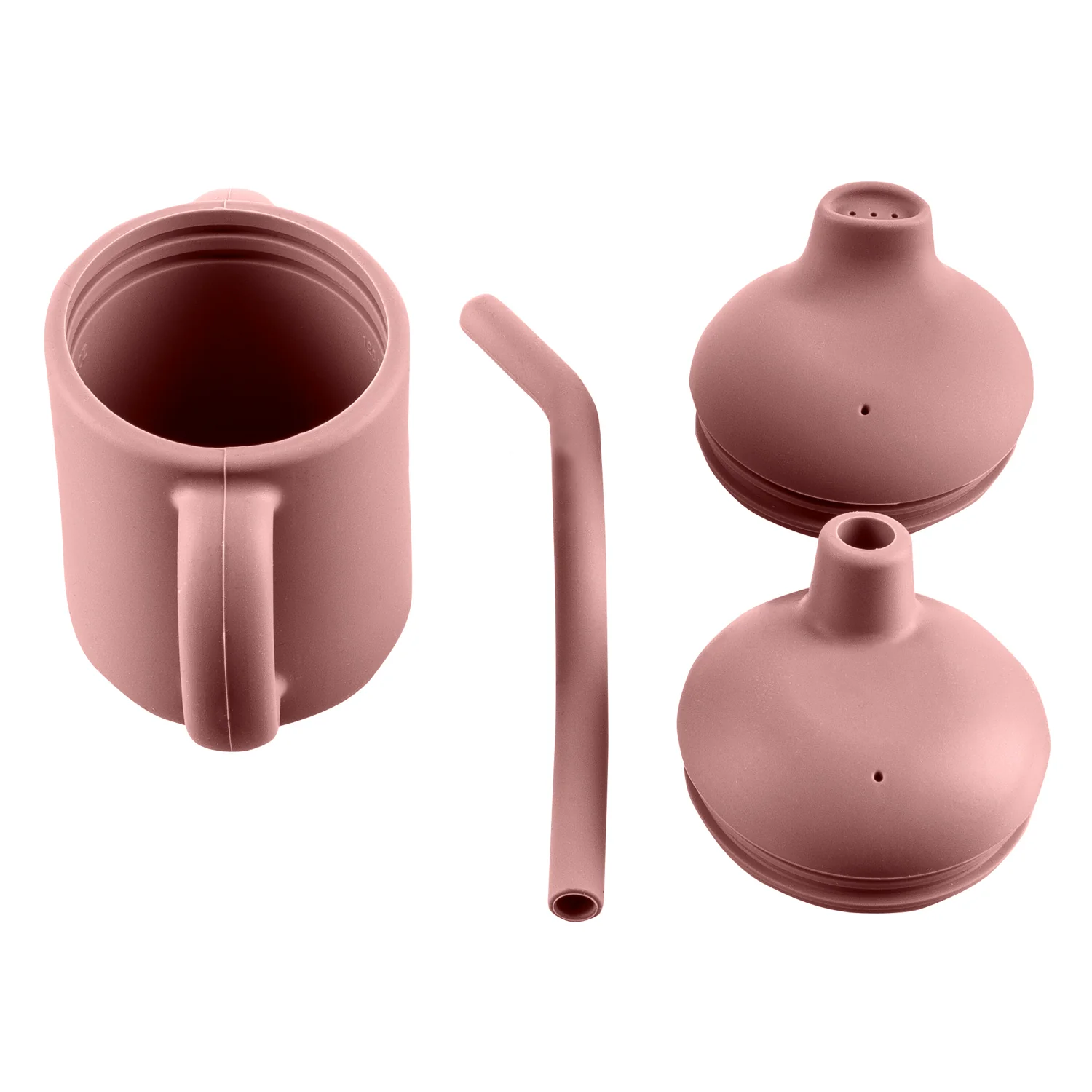 Zopa Silikonový hrníček 2v1, Old Pink 3