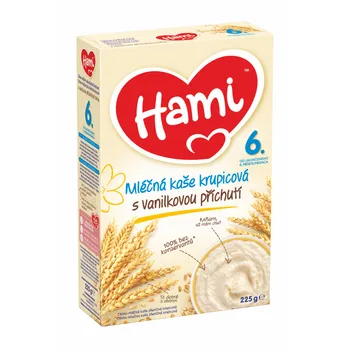 Hami Kaše obilno-mléčná krupicová 6M s vanilkou 225 g