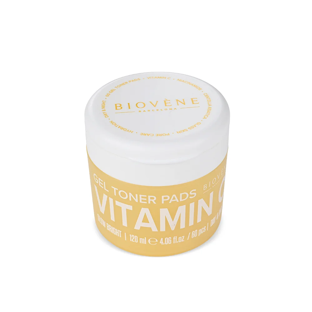 BIOVÉNE Vitamin C rozjasňující gelové polštářky 60 ks