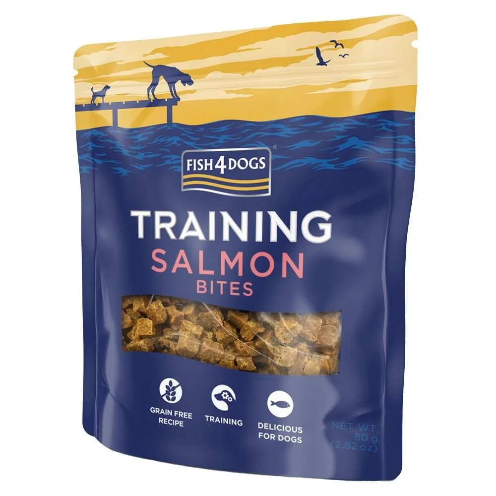 Fish4Dogs Pamlsky pro psy TRAINING losos 80 g 