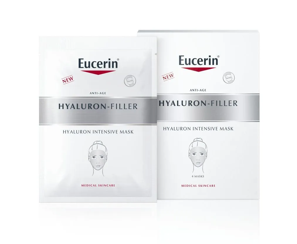 Eucerin Hyaluron-Filler Hyaluronová intenzivní maska 4 ks