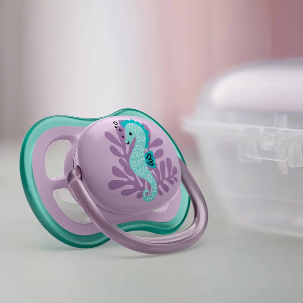 Philips Avent Šidítko Ultra air Obrázek 6-18m 1 ks mořský koník