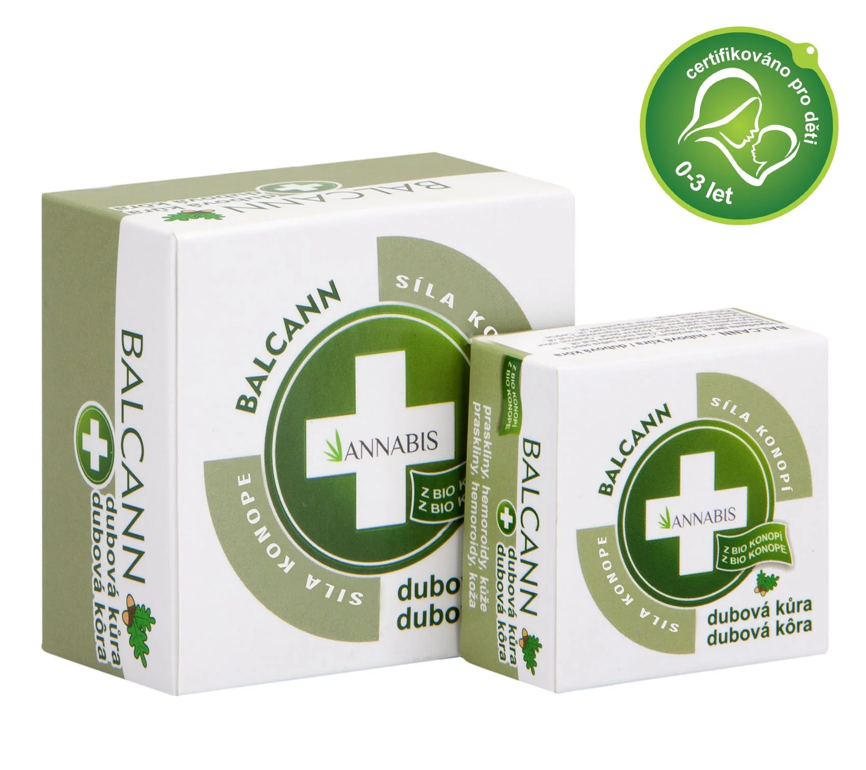 ANNABIS Balcann dubová kůra mast 15ml