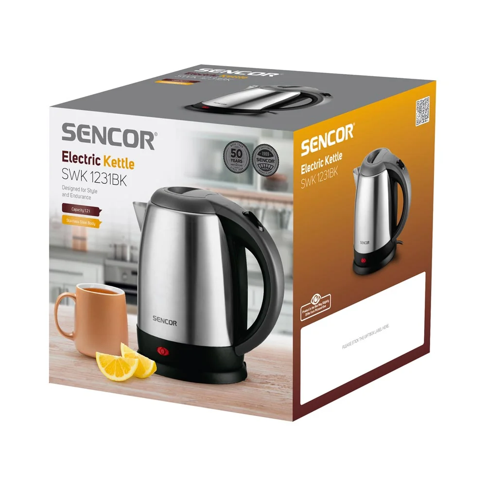 SENCOR SWK 1231BK rychlovarná konvice
