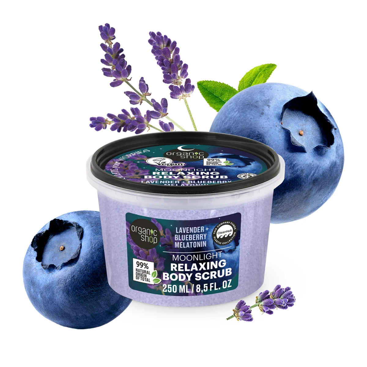 Organic Shop Sleeping Tělový peeling Exfoliate Your Worries 250 ml