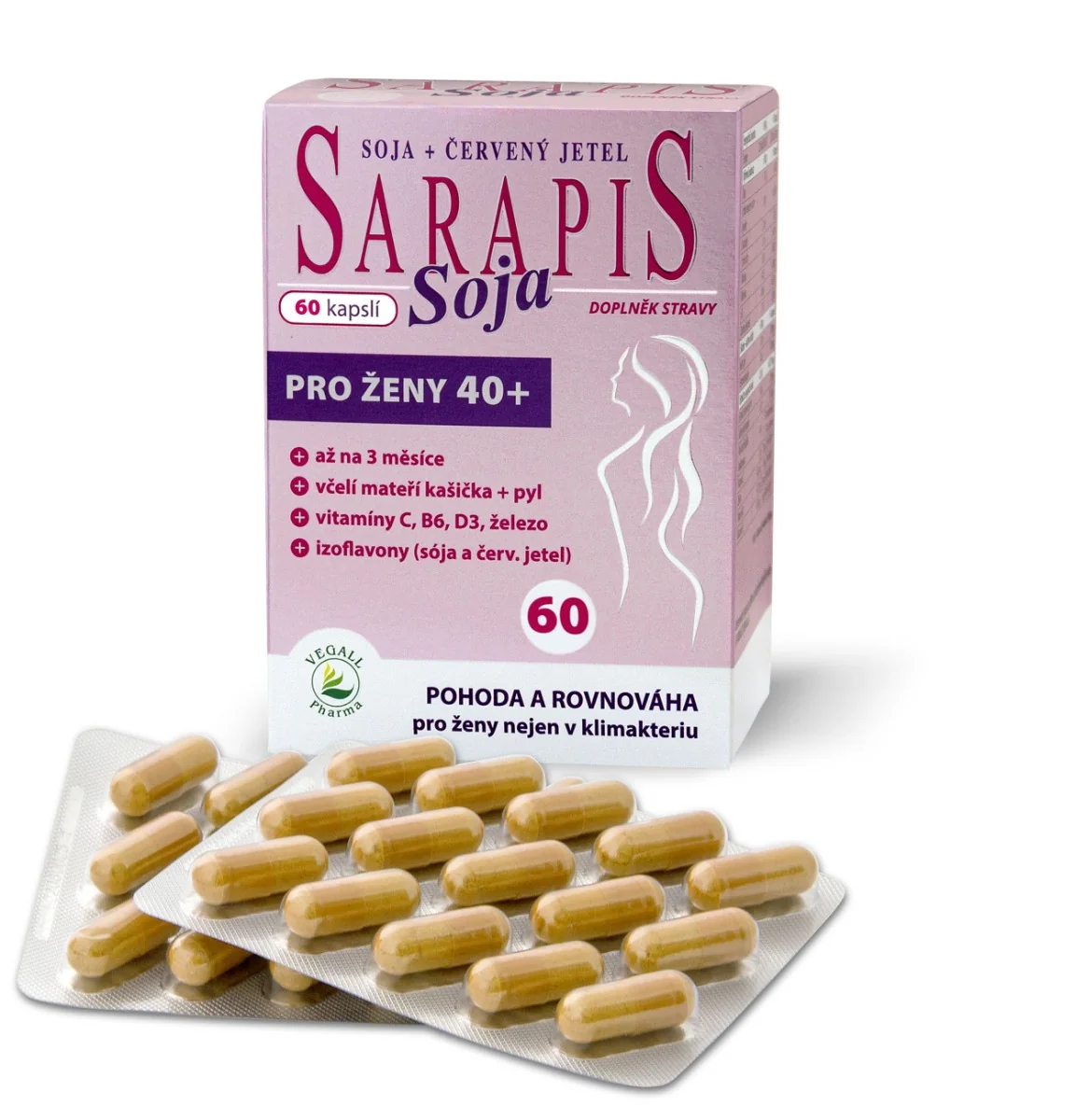 Sarapis Soja 60 kapslí