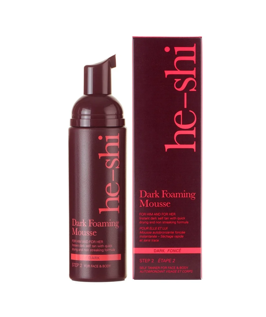 he-shi Dark Foaming Mousse samoopalovací pěna 150 ml