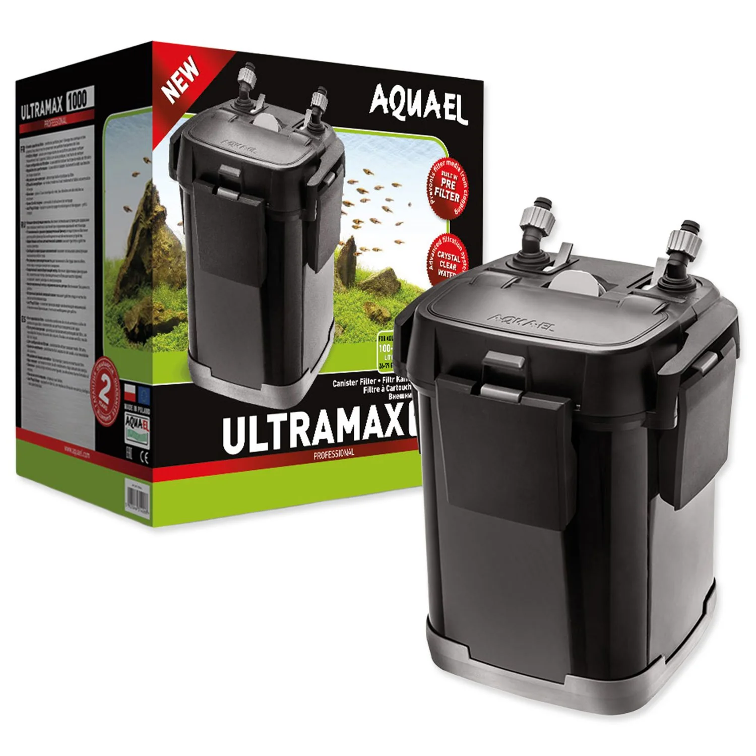 AQUAEL Filtr Ultramax vnější, 1000 l/h