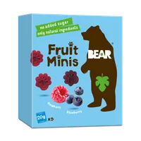 BEAR Fruit Minis malina a borůvka