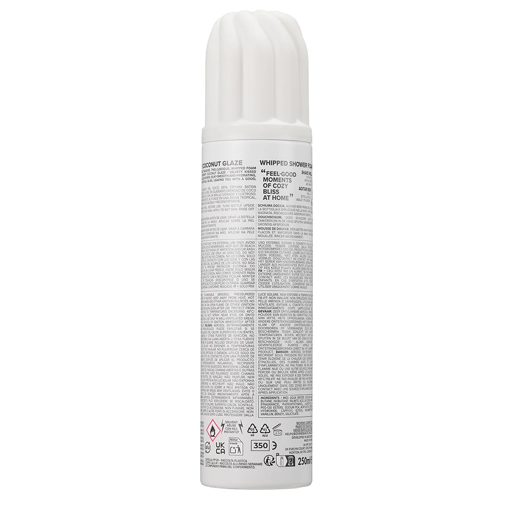 BIOVÉNE Šlehačková sprchová pěna Creamy Coconut Glaze 250 ml