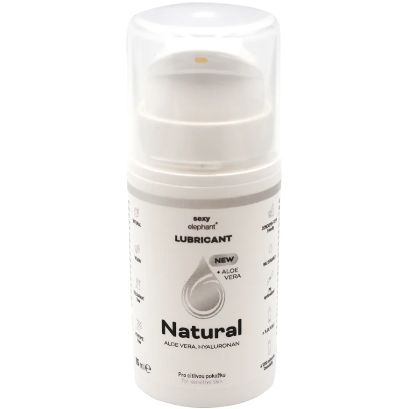 Sexy Elephant Cestovní balení Natural lubrikační gel  (15 ml)