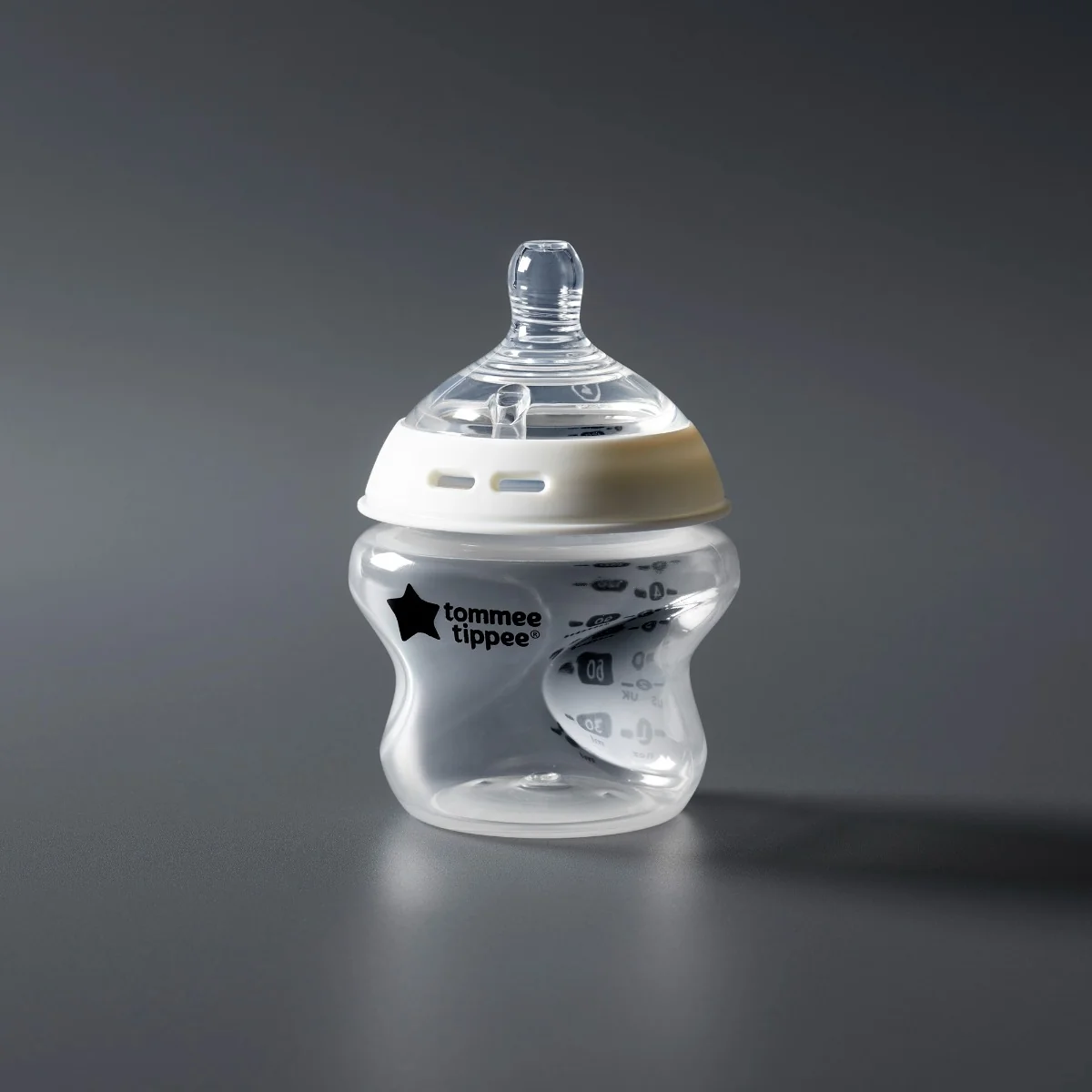 Tommee Tippee Natural Start Samosterilizační kojenecká lahev s Anti-Colic savičkou Pomalý průtok 0m+ 150 ml 1 ks