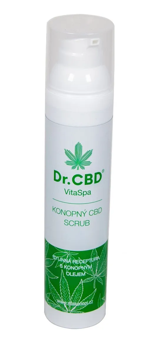 Dr.CBD VitaSpa Konopný CBD scrub 100 ml