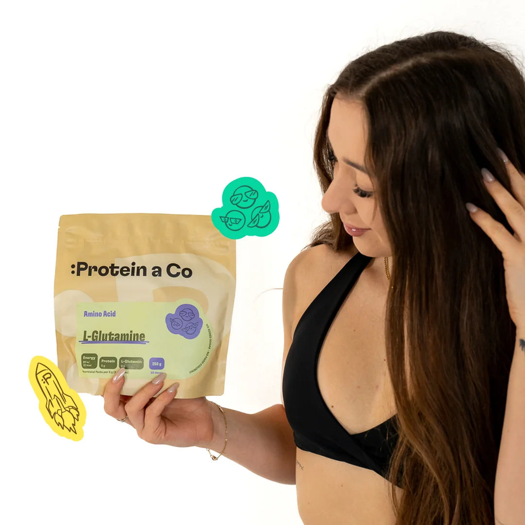 Protein a Co L-Glutamine 250 g