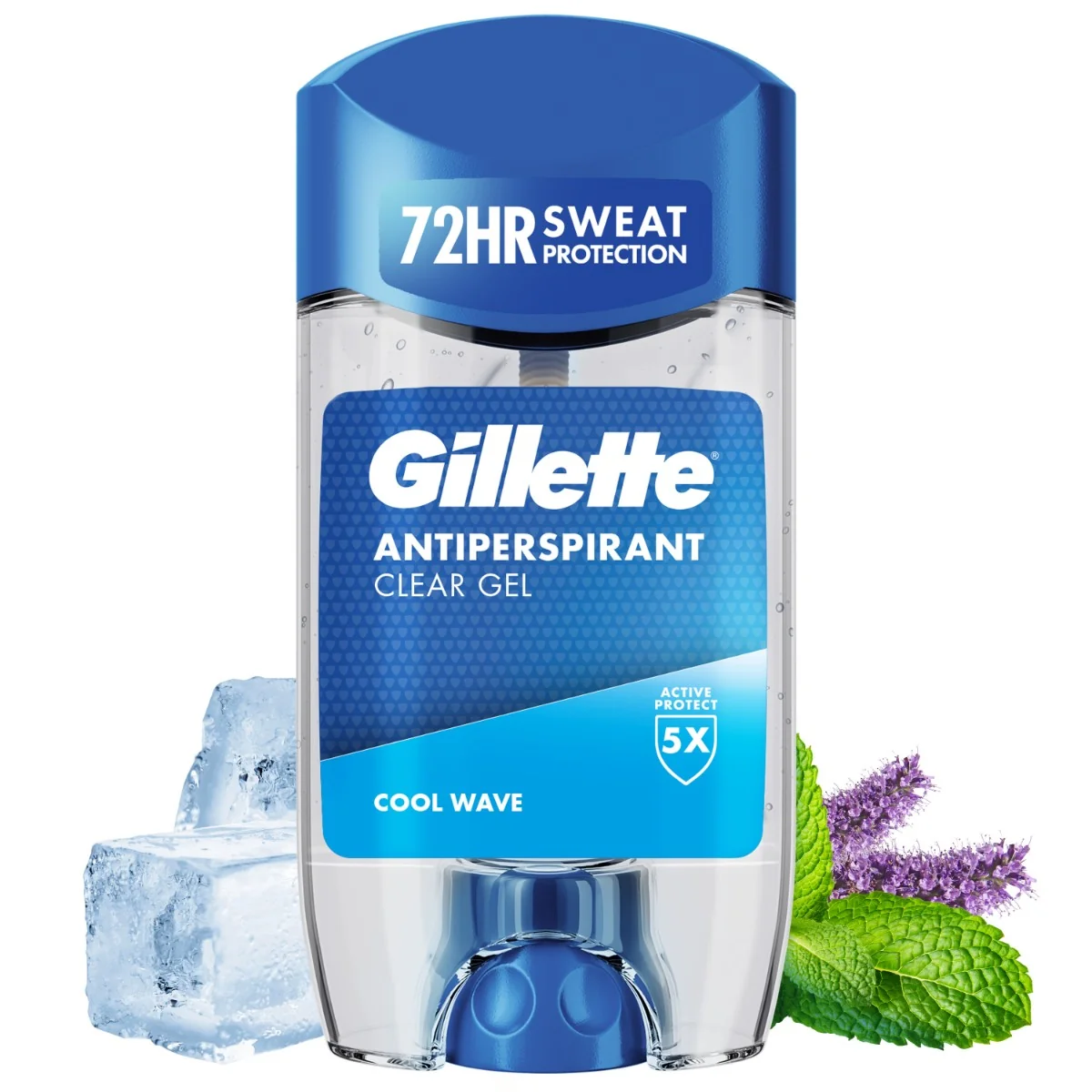 Gillette Cool Wave Pánský gelový antiperspirant 70 ml