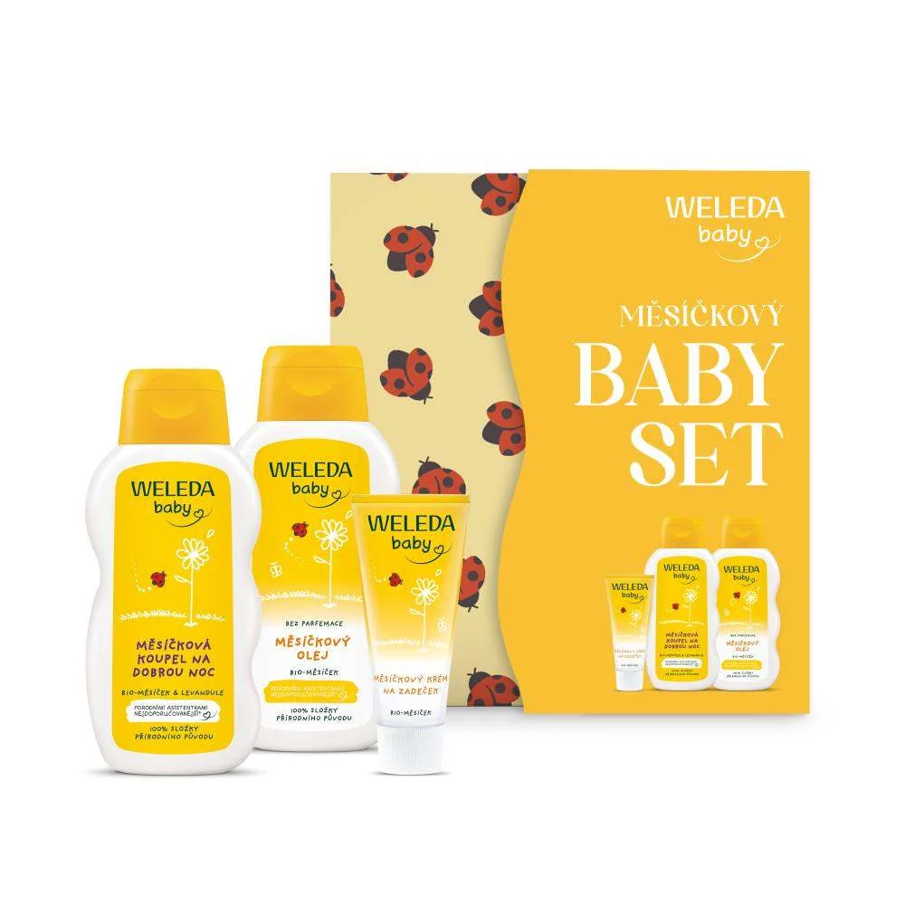 Weleda Měsíčkový Baby set 3 ks