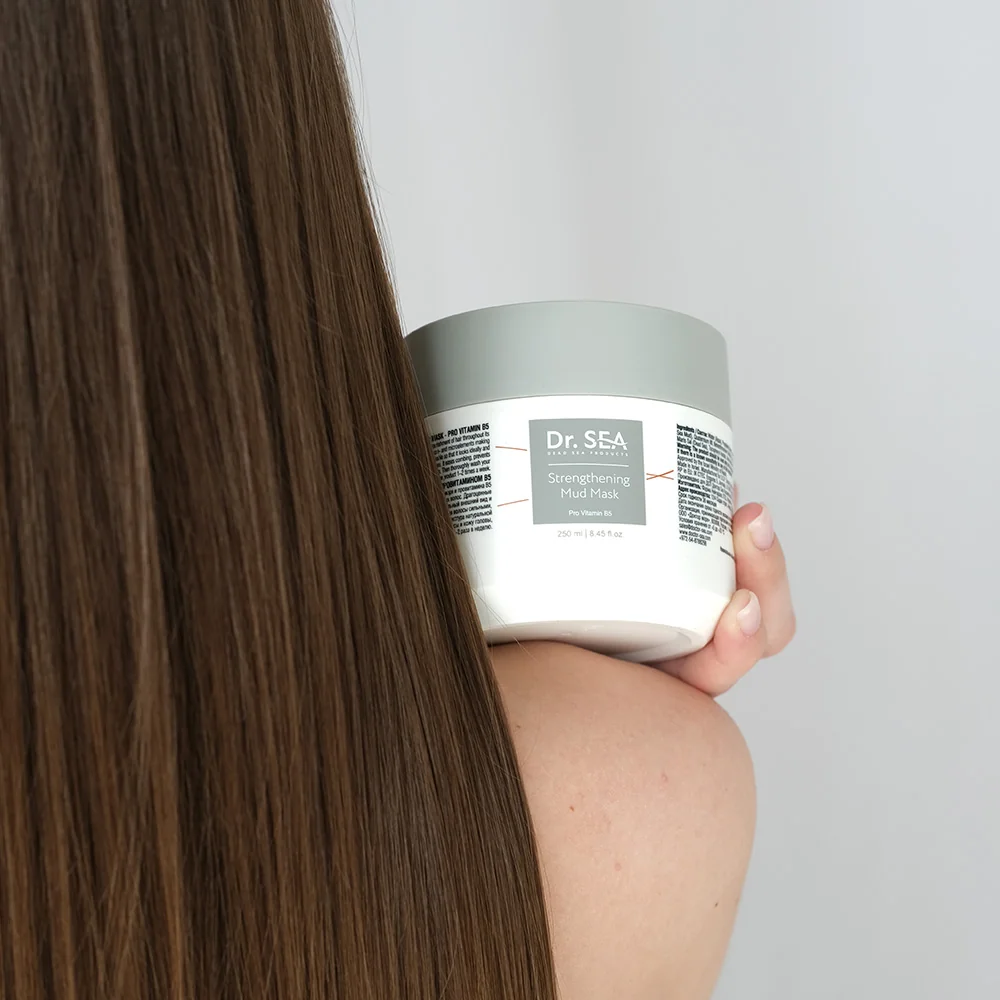 Dr. Sea Strengthening Hair Mud Mask – Pro Vitamin B5 posilující bahenní maska 250 ml