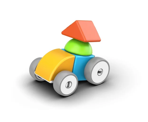 Geomag Magicube Auto magnetická stavebnice 10 dílků