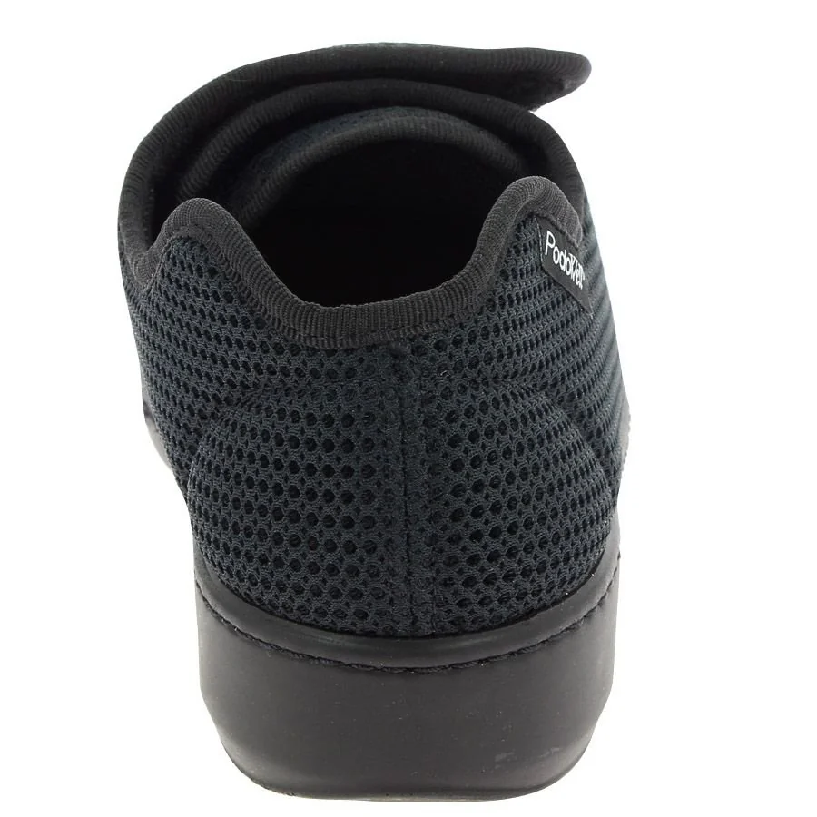 PodoWell ABITA polobotka pro oteklé nohy unisex černá, velikost: 47