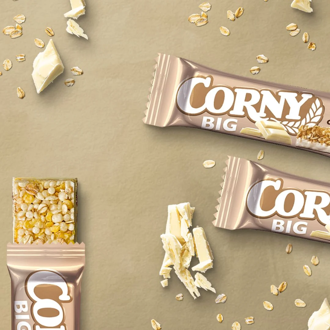 Corny BIG bílá čokoláda müsli tyčinka 40 g