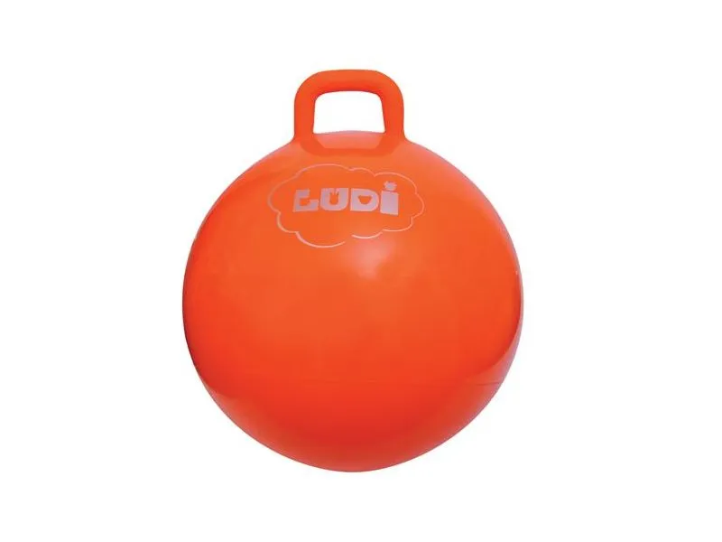 Ludi Skákací míč 55 cm 1 ks oranžový