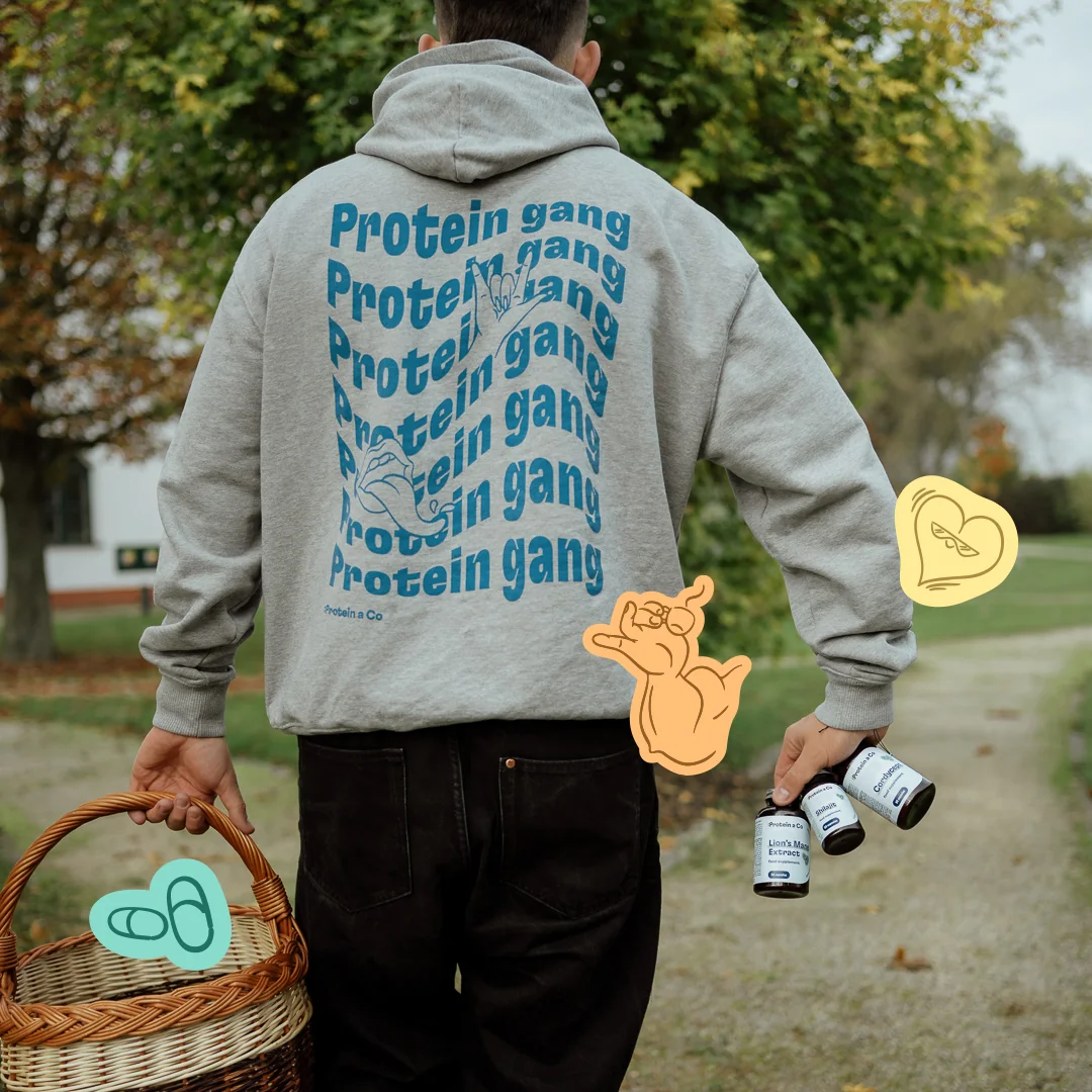 Protein&Co Lion’s Mane extrakt 30% polysacharidů, korálovec ježatý 90 kapslí