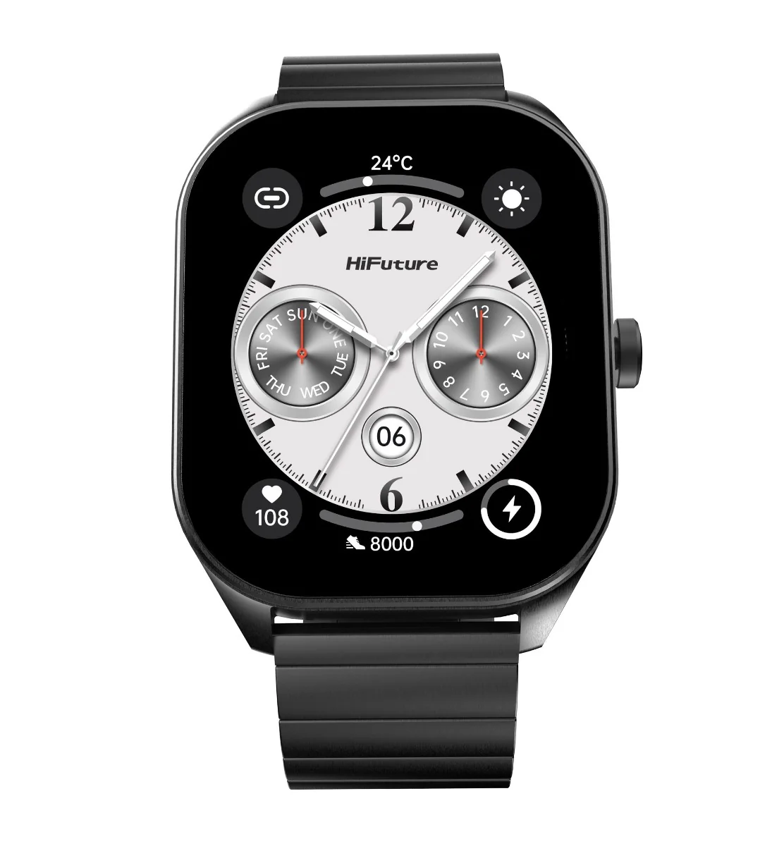 HiFuture Apex Black chytré hodinky