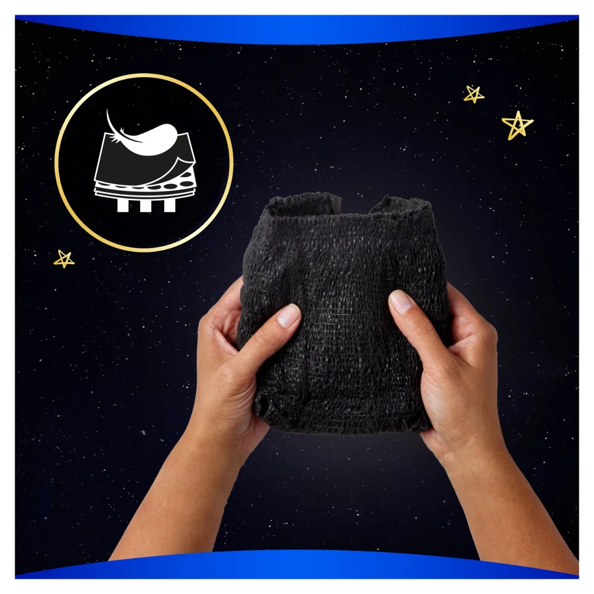Always Noční jednorázové menstruační kalhotky 3 ks