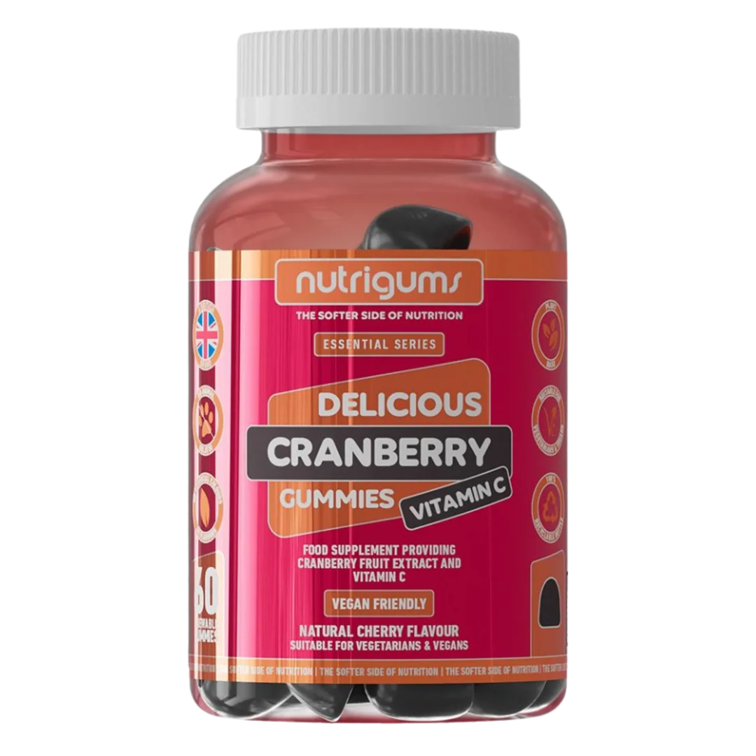 Nutrigums Cranberry 60 želé - třešeň