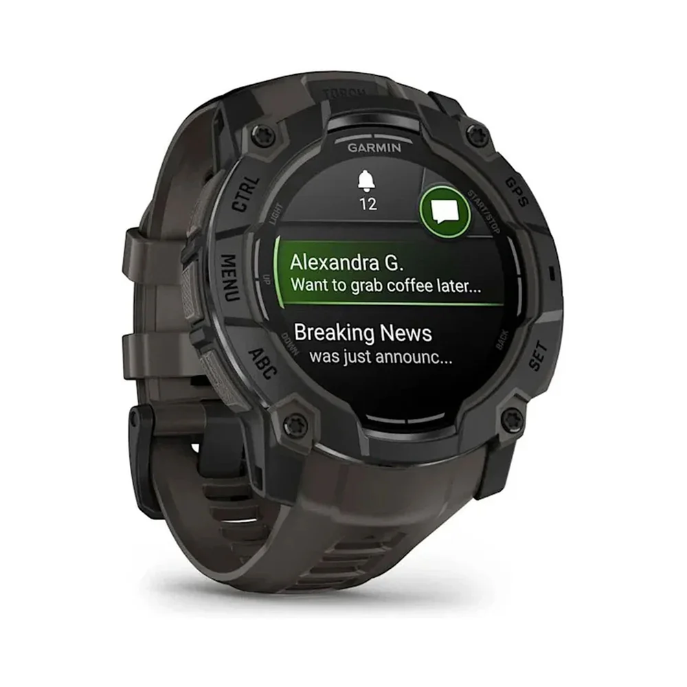 Garmin Instinct 3 AMOLED 50 mm chytré hodinky Black
