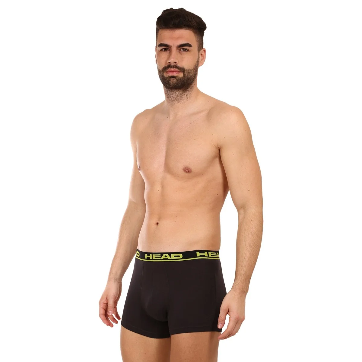 HEAD 2PACK pánské boxerky šedé (701202741 009) M