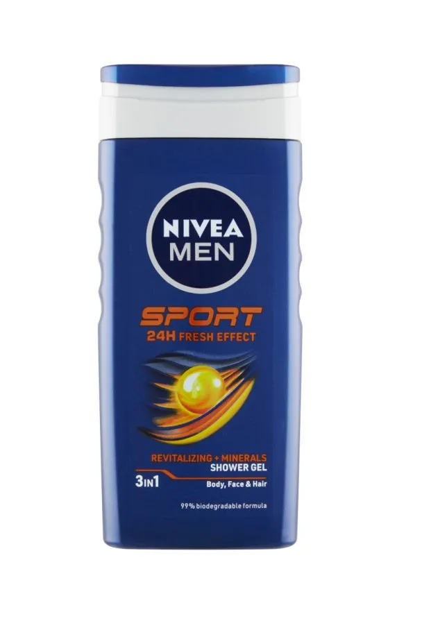 Nivea Men Sport sprchový gel s minerály pro muže 250 ml