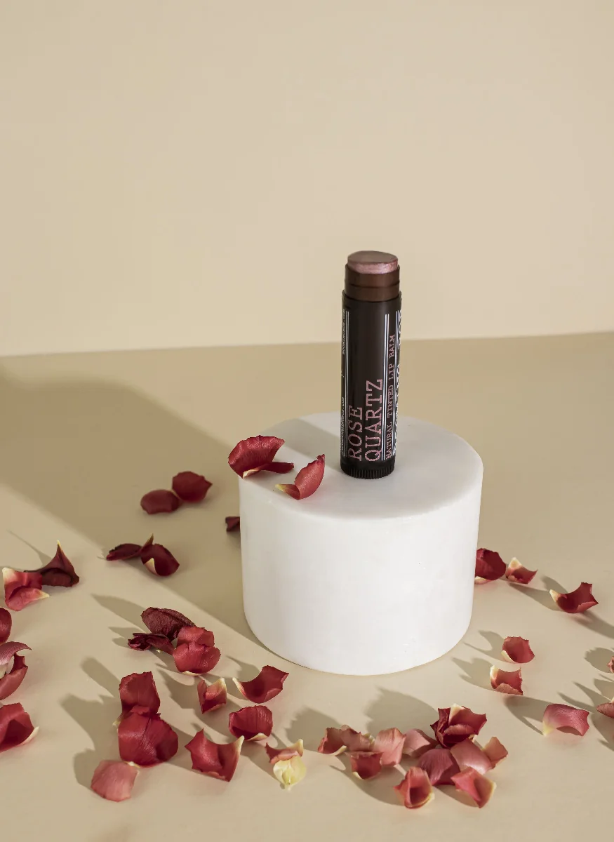 Booming Bob Balzám na rty Rose Quartz 4,25 g