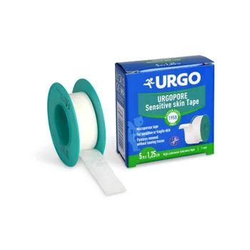 Urgo PORE 5 m x 1,25 cm fixační náplast z netkané textilie