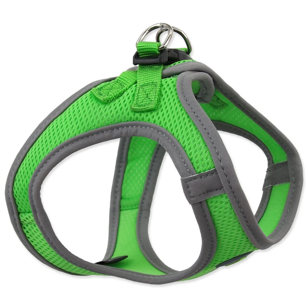 Dog Fantasy Postroj Puppy S limetka 36-41cm