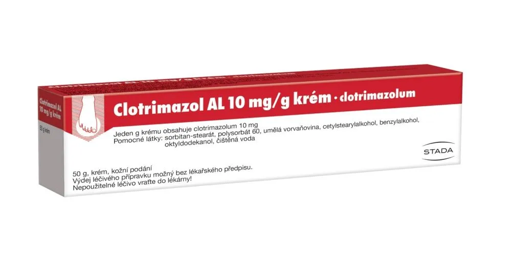 Clotrimazol AL 10 mg/g krém 50 g