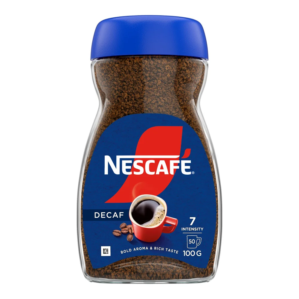 Nescafé DECAF instantní káva bez kofeinu 100 g