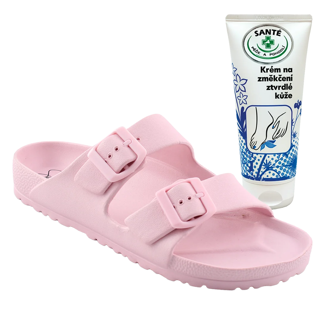 SANTÉ EB/2025 PINK dámský pantofel-v.36
