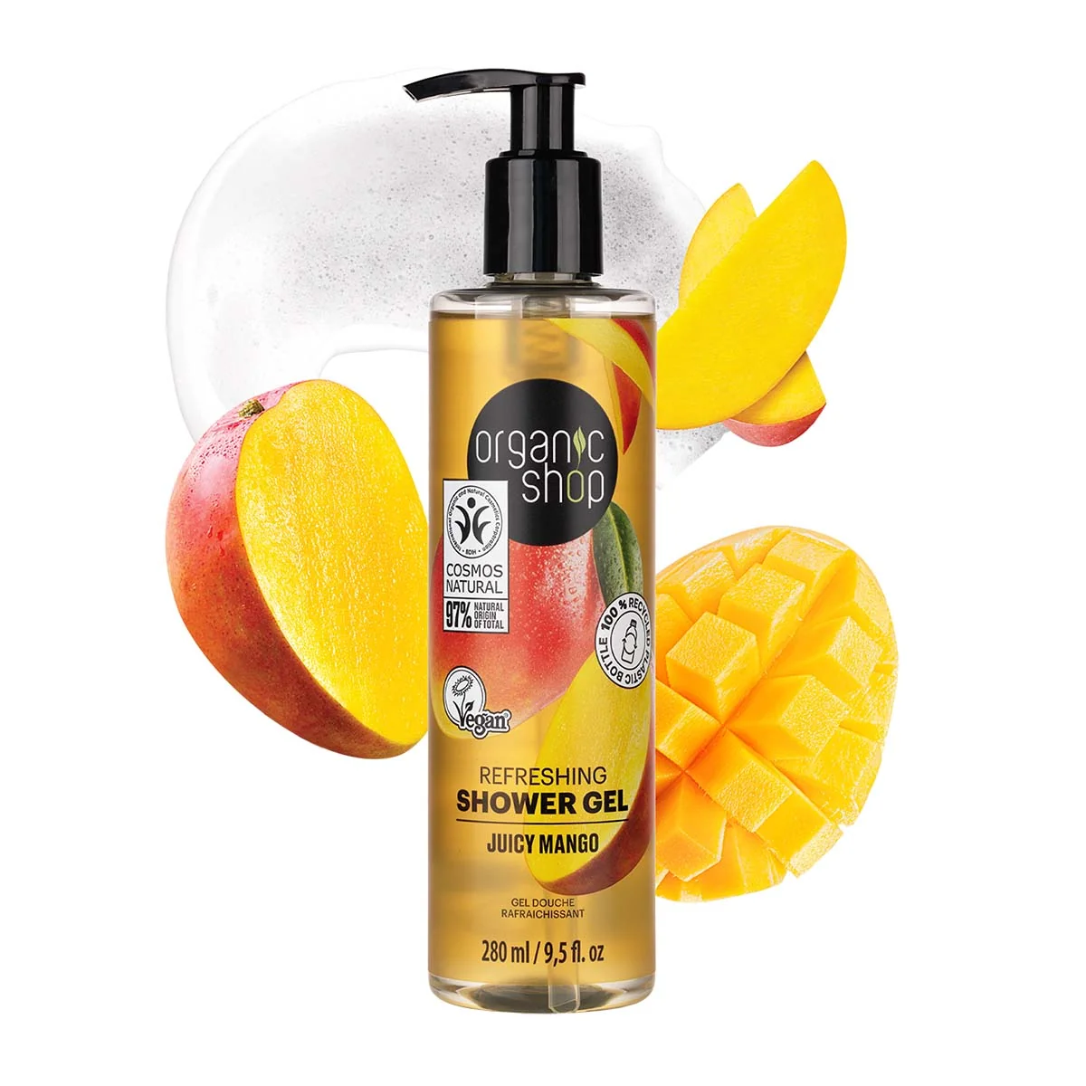 Organic Shop Mix&Match Sprchový gel Šťavnaté mango 280 ml