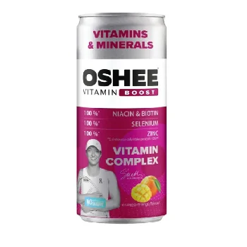 OSHEE Vitamin Boost minerály&vitamíny 250 ml pomeranč+mango
