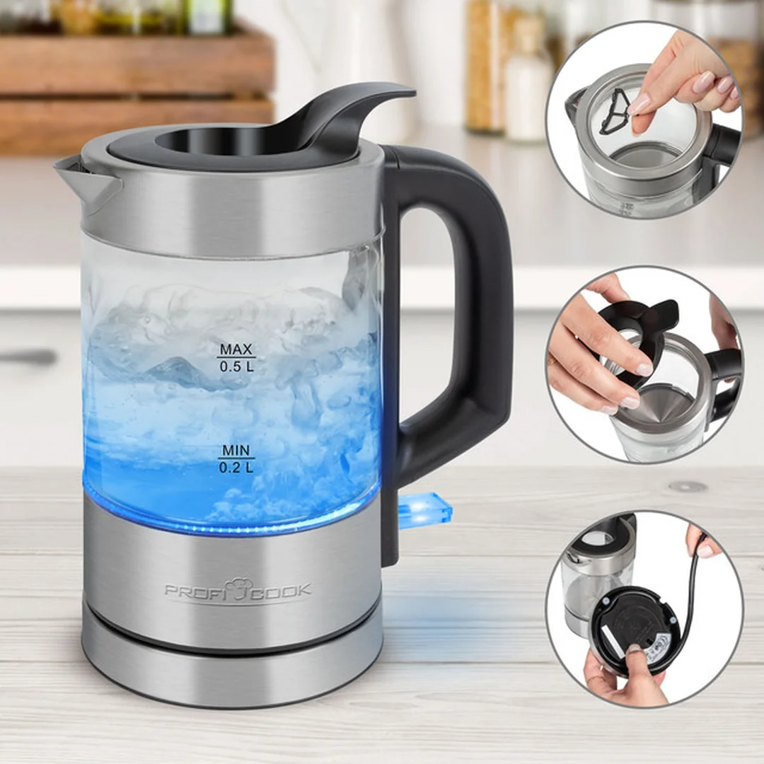 ProfiCook WKS 1228 rychlovarná konvice 0,5L