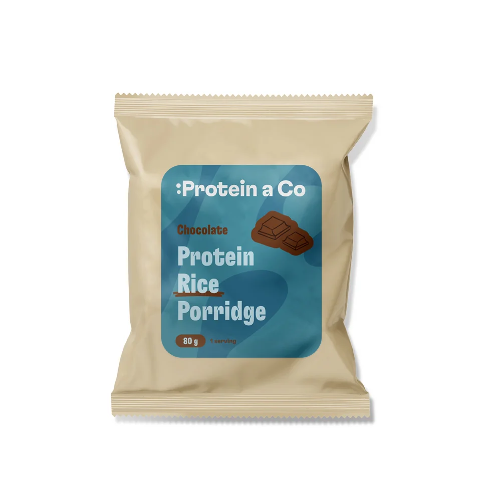 Protein&Co Proteinová rýžová kaše 80 g Čokoláda