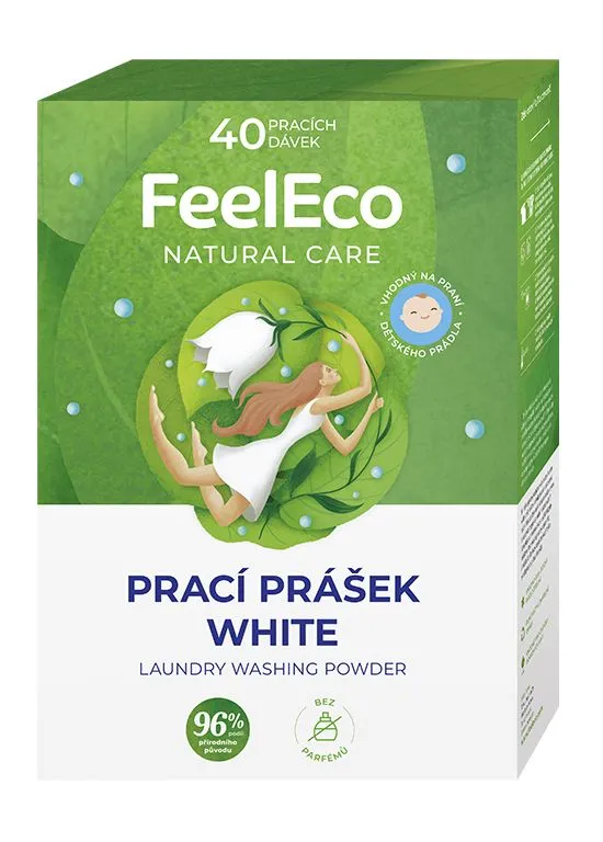 Feel Eco Prací prášek White 2,4 kg