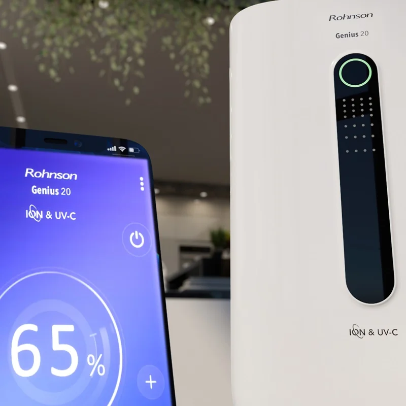 Rohnson Odvlhčovač vzduchu R-9920 Genius 20 Wi-Fi ION & UV-C