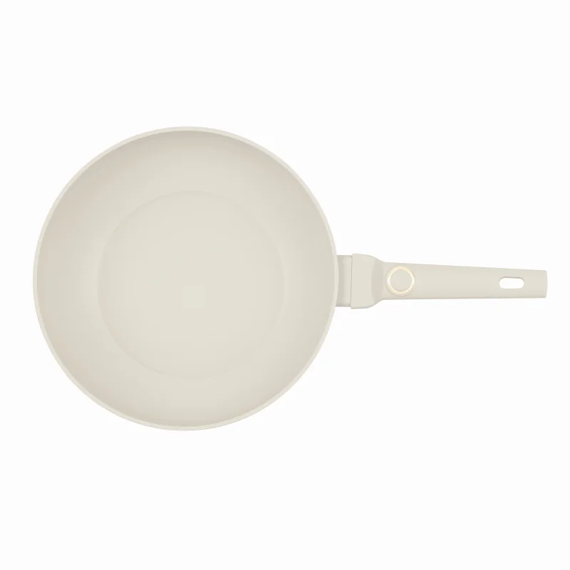 Berlingerhaus Pánev WOK s titanovým povrchem a poklicí 28 cm Sahara Collection