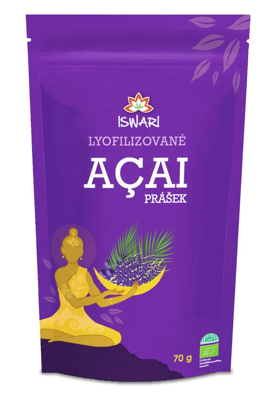 Iswari BIO Açai lyofilizovaný prášek 70 g