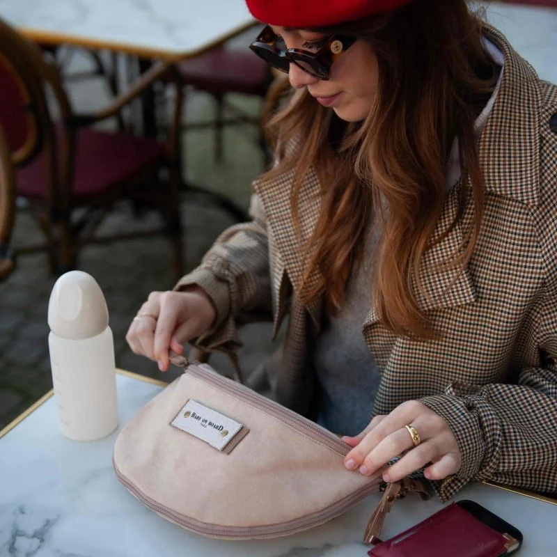 BABY ON BOARD přebalovací Crossbody taška Armelle Natural