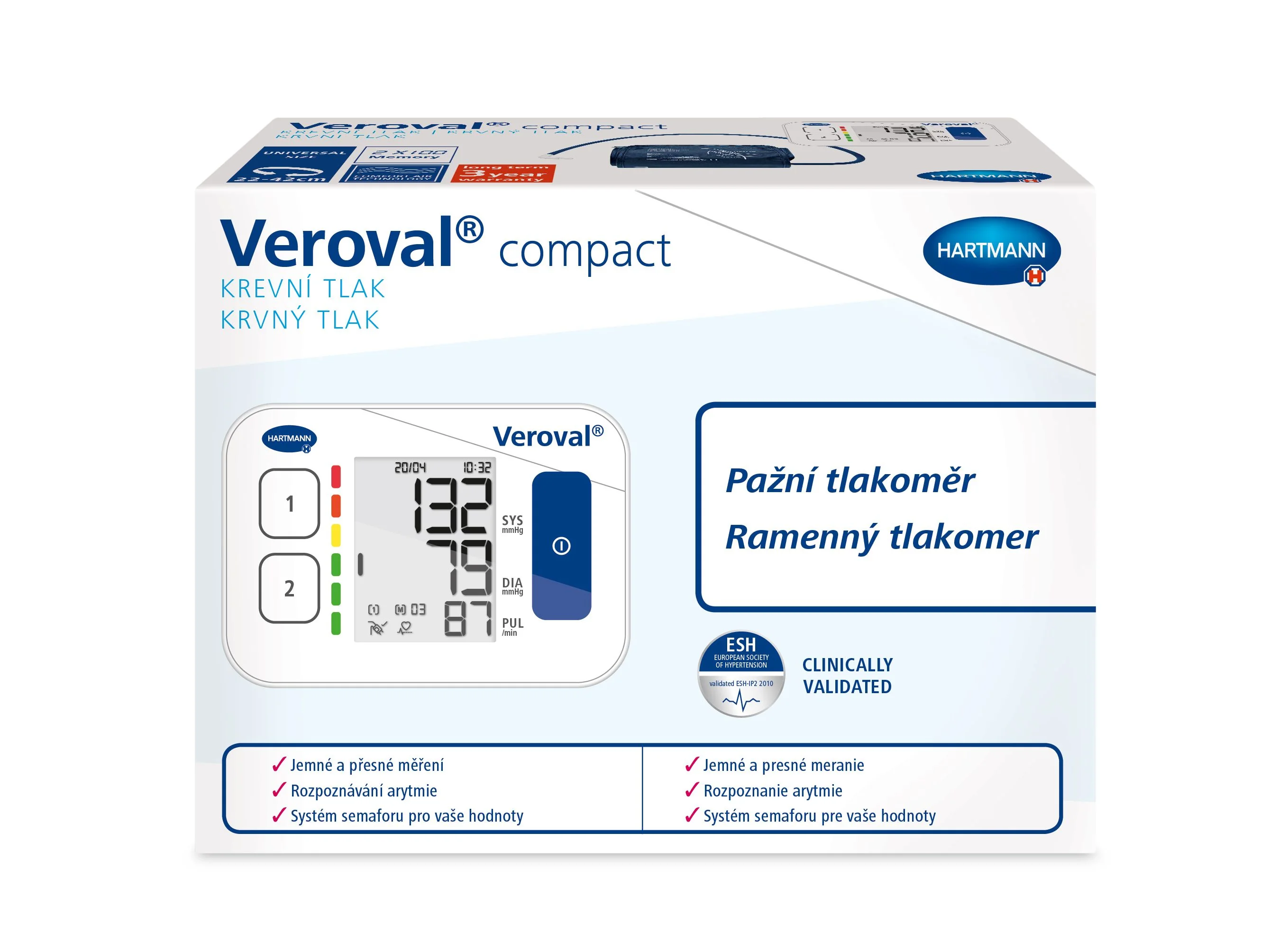 Veroval Compact digitální tonometr