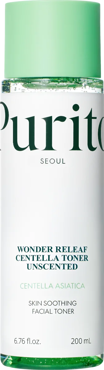 Purito Wonder Releaf Centella pleťové tonikum bez parfemace 200 ml