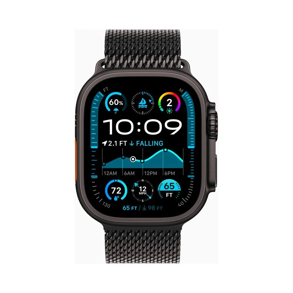 Apple Watch Ultra 2 49 mm L Milanese loop black/titan